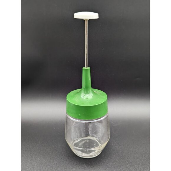 1970's Androck Glass Forest Green Summer Vegetable and Herb Dicer Kitchen Tool - Picture 1 of 6
